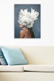Wallity Lienzo Decorativo Pintura Desconocida 50 x 70 cm